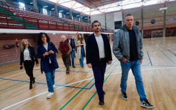 Visita a Cedeira de Diego Calvo-conselleiro de Presidencia, Xustiza e Deportes-, Natalia Prieto-directora xeral de Administración Local y Martina Aneiros- delegada territorial da Xunta en Ferrol