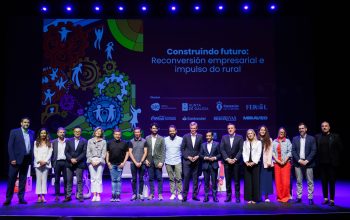 Clausura do Congreso anual de AJE Galicia Construíndo  futuro: reconversión empresarial e impulso do rural