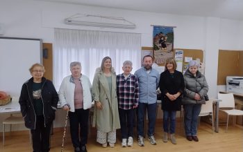 Visita de la Deputación a la Asociación de Mulleres cabanas Rural