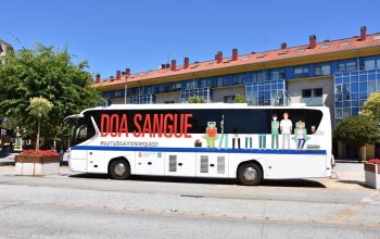 Unidad móvil en el Concello de Ames
