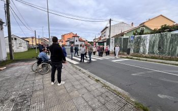 Vecinos protestan en Xoane