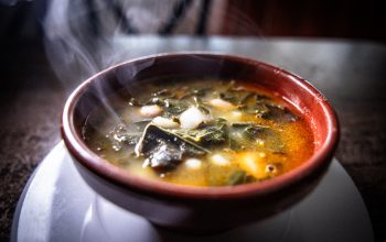 Caldo galego. Foto: Restaurante A Marina de Camariñas