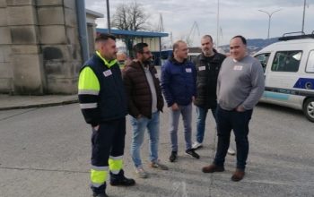 Representantes de CCOO de Navantia Ferrol