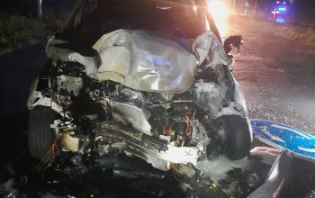 Accidente avda. Bernardo Romero