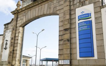 Puerta principal de Navantia Ferrol (foto: Mero Barral / Ferrol360)