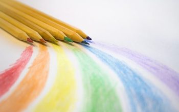Arcoiris, dibujo
