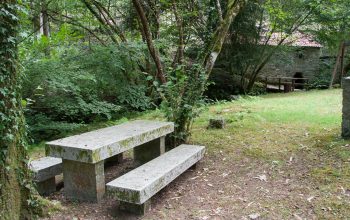 Área recreativa do muiño cd Tembrás en Ferreira