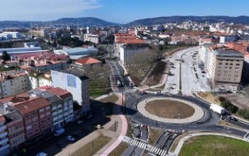Inauguración del primer tramo de As Pias