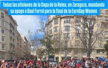 BAXI apoyo aficiones en la Copa de la Reina en Zaragoza