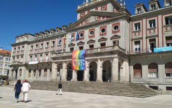 Bandera LGTBI Ferrol