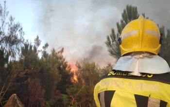 Bombeiro bombero Consocrio A Coruña en Ourense 1
