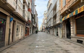 CALLE REAL VACIA CORONAVIRUS