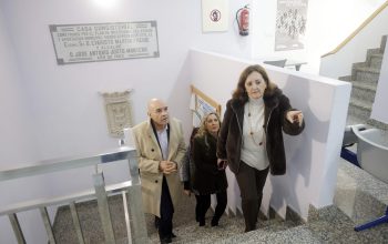Visita de Martina Aneiros al CIM de Ares