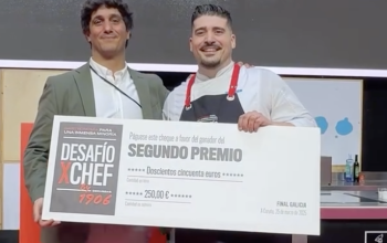 Adrián López segundo premio en el Forum gastronómico de  A Coruña