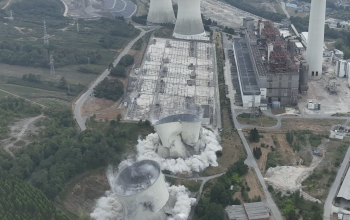 Voladura de las Torres de refriogeración de As Pontes