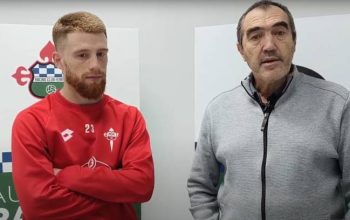 Carlos Vicente se despide de un Racing de Ferrol