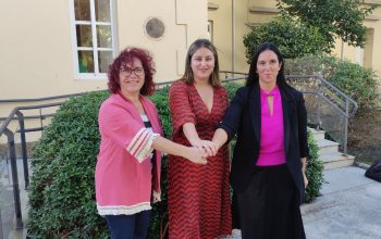 Catalina García, Ana Lamas y Eva Martínez