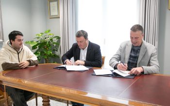 Cedeira firma el convenio con la Deputación