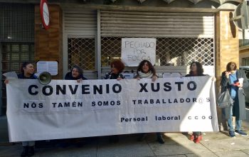 Concentracion CCOO Ferrol