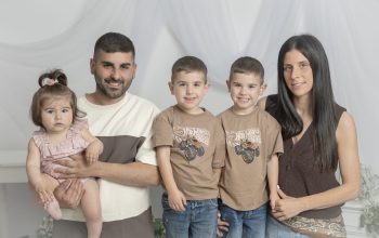 La familia Rico Bouza, a los mandos del parque infantil