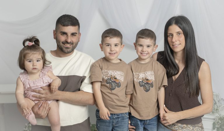 La familia Rico Bouza, a los mandos del parque infantil