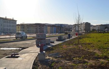 Obras en la Avenida das Pías