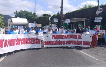 FRAGAS DO EUME protestas propietarios