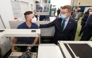 O presidente da Xunta visita o CIFP Ferrolterra