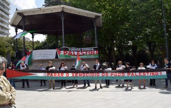 Ferrol con Palestina concentraciuón junio 2025
