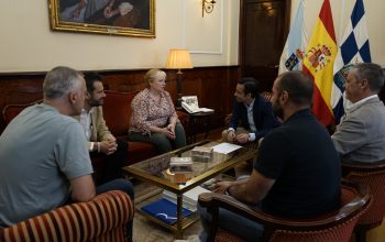 Alcalde reunión CCOO Ferrol ferroviario