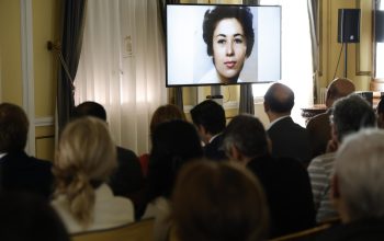 Julia Uceda, en el Homenaje del Concello de Ferrol
