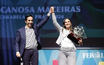 Marta Canosa recoge la Carabela de Plata en la XXX Gala del Deporte