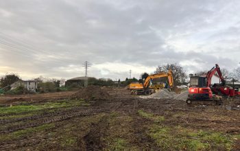 Empiezan las obras del antiguo campo de tiro de Catabois
