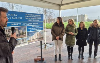 Visita parcela promoción vivenda pública Bertón 1