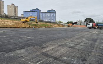 Obras campo de fútbol Caranza 2