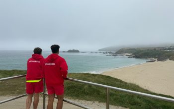 Socorristas praia A Fragata Covas 2025