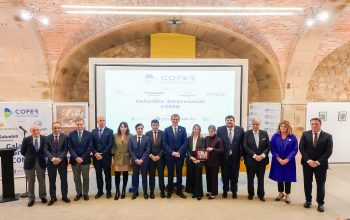 Foto de Grupo entrega del galardón de COFER a Megasa