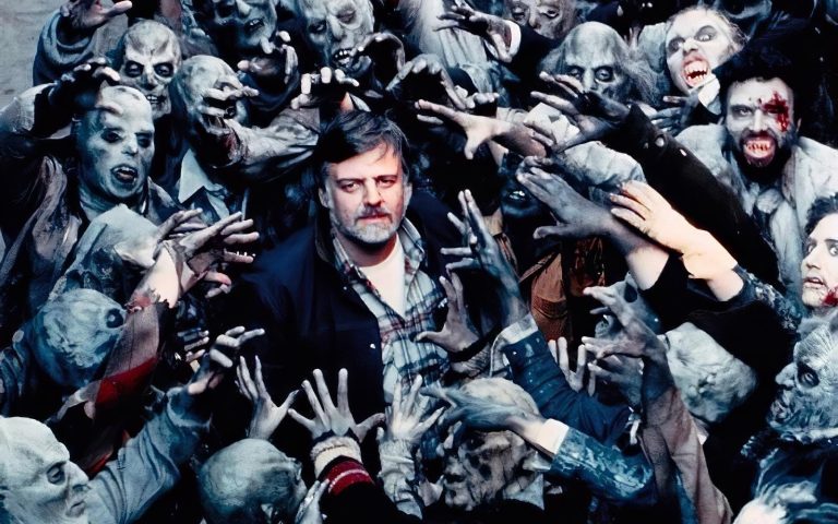 George A Romero y sus zombis