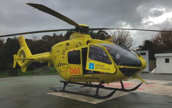 Helicoptero medicalizadoo