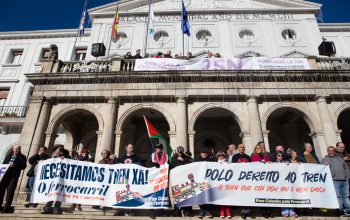 MANIFESTACIÓN FORO CIDADÁN POLO FERROCARRIL