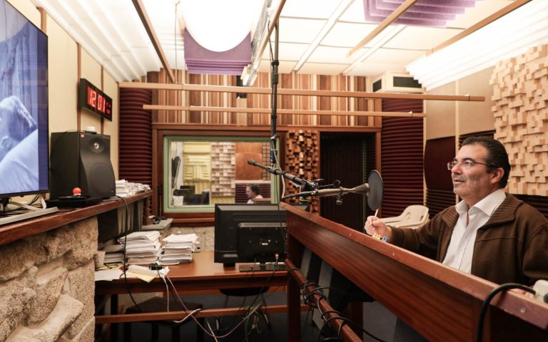 José Carlos Polo Rodriguez, en los estudios de Panteo Films