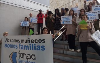 Movilización de familias Cristo rey