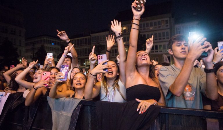 Beret en las fiestas de Ferrol