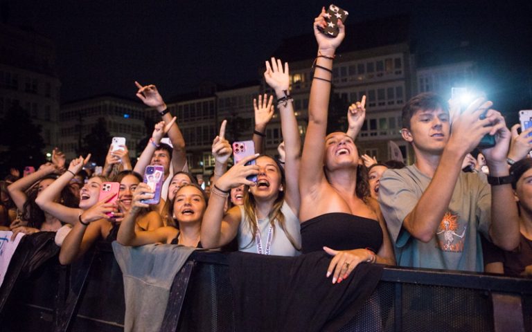Beret en las fiestas de Ferrol