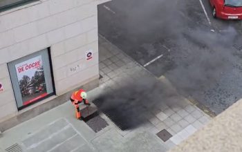 Incendio en Canido