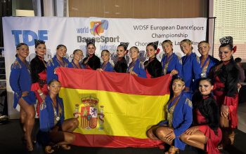 Narón Kids, del Club de Baile Deportivo Narón, segundas en el subcampeonato de Europa de danza coreográfica