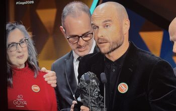 Chelo Loureiro en la gala de los Goya