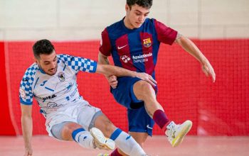 Imagen correspondiente al encuentro Barça Atlètic contra O Parrulo