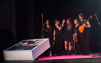 A Banda da Loba el pasado 8 de marzo en Ferrol