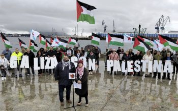 el Día Internacional de Solidaridad con el Pueblo Palestino, La Coordinadora Galega de Solidariedade con Palestina llama a nuevas movilizaciones en Ferrol